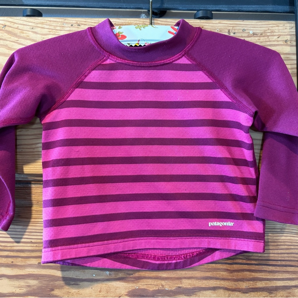 Patagonia Capliene Long Sleeve Shirt 12 Months